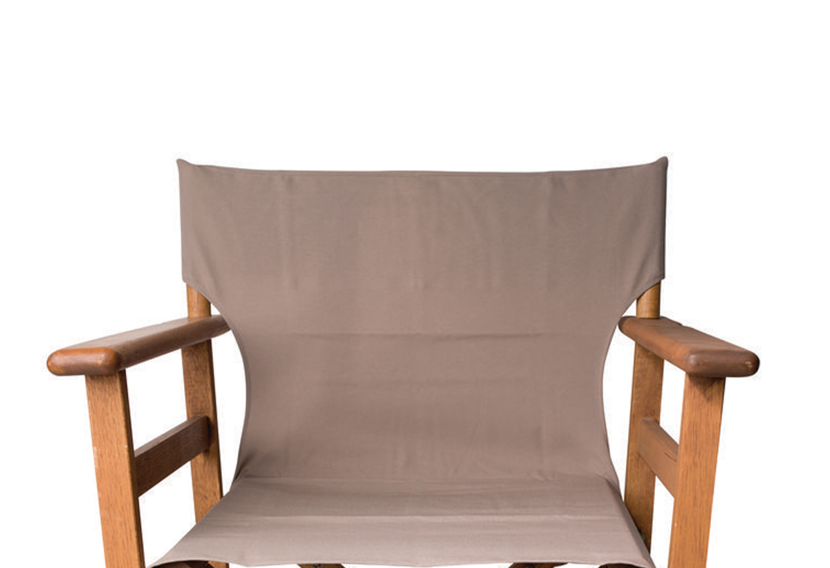 Απεικονίζεται η πλάτη της καρέκλας 